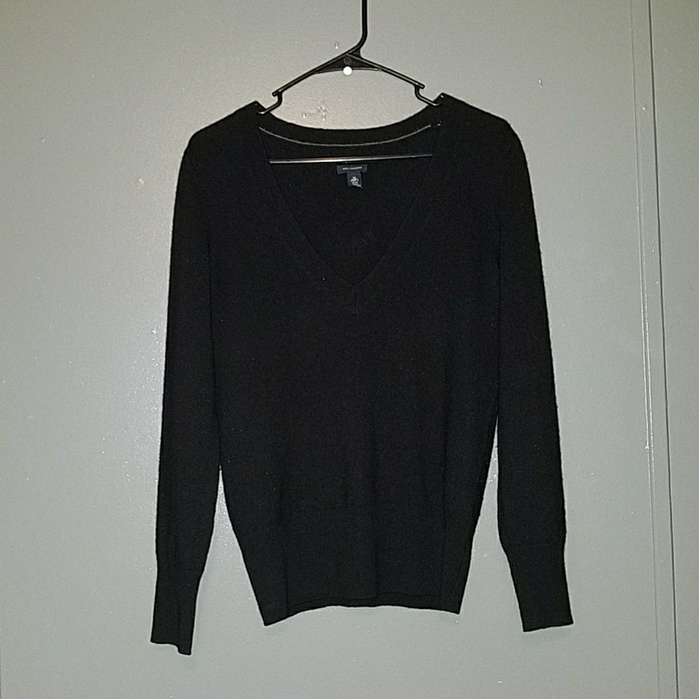 Cashmere sweater.